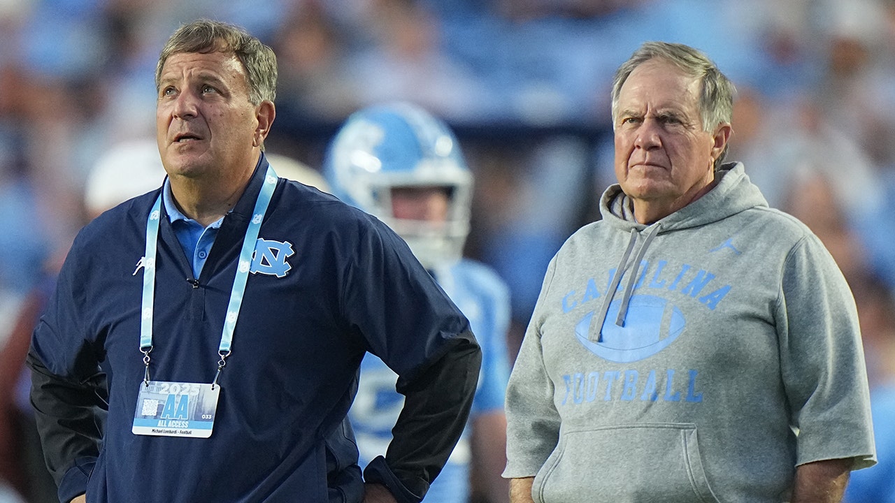 North Carolina Bill Belichick Michael Lombardi.jpg